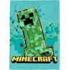 image:imageJay Franco Kids Plush Throw Blanket  Soft amp Cozy Fleece Throw for Bedroom amp Couch Dcor Official Licensed Product Teal  Mandalorian 40x50  Travel BlanketTeal  Minecraft