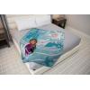 image:imageJay Franco Kids Plush Throw Blanket  Soft amp Cozy Fleece Throw for Bedroom amp Couch Dcor Official Licensed Product Teal  Mandalorian 40x50  Travel BlanketBlue  Frozen