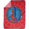 image:imageJay Franco Kids Plush Throw Blanket  Soft amp Cozy Fleece Throw for Bedroom amp Couch Dcor Official Licensed Product Teal  Mandalorian 40x50  Travel BlanketRed  Spiderman