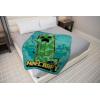 image:imageJay Franco Kids Plush Throw Blanket  Soft amp Cozy Fleece Throw for Bedroom amp Couch Dcor Official Licensed Product Teal  Mandalorian 40x50  Travel BlanketTeal  Minecraft
