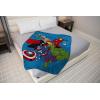 image:imageJay Franco Kids Plush Throw Blanket  Soft amp Cozy Fleece Throw for Bedroom amp Couch Dcor Official Licensed Product Teal  Mandalorian 40x50  Travel BlanketBlue  Avengers