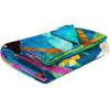 image:imageJay Franco Kids Plush Throw Blanket  Soft amp Cozy Fleece Throw for Bedroom amp Couch Dcor Official Licensed Product Teal  Mandalorian 40x50  Travel BlanketMulti  Moana