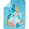 image:imageJay Franco Kids Plush Throw Blanket  Soft amp Cozy Fleece Throw for Bedroom amp Couch Dcor Official Licensed Product Teal  Mandalorian 40x50  Travel BlanketBlue  Disney Princess Cinderella