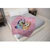 image:imageJay Franco Kids Plush Throw Blanket  Soft amp Cozy Fleece Throw for Bedroom amp Couch Dcor Official Licensed Product Teal  Mandalorian 40x50  Travel BlanketPink  Bluey