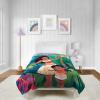 image:imageJay Franco Kids Plush Throw Blanket  Soft amp Cozy Fleece Throw for Bedroom amp Couch Dcor Official Licensed Product Teal  Mandalorian 40x50  Travel BlanketMulti  Moana