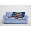 image:imageJay Franco Kids Plush Throw Blanket  Soft amp Cozy Fleece Throw for Bedroom amp Couch Dcor Official Licensed Product Teal  Mandalorian 40x50  Travel BlanketBlue  Blaze