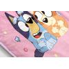 image:imageJay Franco Kids Plush Throw Blanket  Soft amp Cozy Fleece Throw for Bedroom amp Couch Dcor Official Licensed Product Teal  Mandalorian 40x50  Travel BlanketPink  Bluey