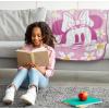 image:imageJay Franco Kids Plush Throw Blanket  Soft amp Cozy Fleece Throw for Bedroom amp Couch Dcor Official Licensed Product Teal  Mandalorian 40x50  Travel BlanketPink  Minnie Mouse
