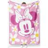 image:imageJay Franco Kids Plush Throw Blanket  Soft amp Cozy Fleece Throw for Bedroom amp Couch Dcor Official Licensed Product Teal  Mandalorian 40x50  Travel BlanketPink  Minnie Mouse