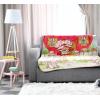 image:imageJay Franco Kids Plush Throw Blanket  Soft amp Cozy Fleece Throw for Bedroom amp Couch Dcor Official Licensed Product Teal  Mandalorian 40x50  Travel BlanketMulti  Strawberry Shortcake