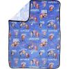 image:imageJay Franco Kids Plush Throw Blanket  Soft amp Cozy Fleece Throw for Bedroom amp Couch Dcor Official Licensed Product Teal  Mandalorian 40x50  Travel BlanketPurple  Kpop Demon Hunters