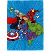 image:imageJay Franco Kids Plush Throw Blanket  Soft amp Cozy Fleece Throw for Bedroom amp Couch Dcor Official Licensed Product Teal  Mandalorian 40x50  Travel BlanketBlue  Avengers