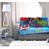 image:imageJay Franco Kids Plush Throw Blanket  Soft amp Cozy Fleece Throw for Bedroom amp Couch Dcor Official Licensed Product Teal  Mandalorian 40x50  Travel BlanketBlue  Avengers