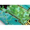 image:imageJay Franco Kids Plush Throw Blanket  Soft amp Cozy Fleece Throw for Bedroom amp Couch Dcor Official Licensed Product Teal  Mandalorian 40x50  Travel BlanketTeal  Minecraft