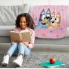 image:imageJay Franco Kids Plush Throw Blanket  Soft amp Cozy Fleece Throw for Bedroom amp Couch Dcor Official Licensed Product Teal  Mandalorian 40x50  Travel BlanketPink  Bluey