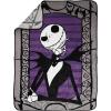 image:imageJay Franco Plush Throw Blanket  Soft amp Cozy Fleece Throw for Bedroom amp Couch Dcor Official Licensed Product Multi  Star Wars 40x50  Travel BlanketGrey  Nightmare Before Christmas