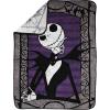 image:imageJay Franco Plush Throw Blanket  Soft amp Cozy Fleece Throw for Bedroom amp Couch Dcor Official Licensed Product Multi  Star Wars 40x50  Travel BlanketGrey  Nightmare Before Christmas