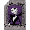 image:imageJay Franco Plush Throw Blanket  Soft amp Cozy Fleece Throw for Bedroom amp Couch Dcor Official Licensed Product Multi  Star Wars 40x50  Travel BlanketGrey  Nightmare Before Christmas