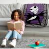 image:imageJay Franco Plush Throw Blanket  Soft amp Cozy Fleece Throw for Bedroom amp Couch Dcor Official Licensed Product Multi  Star Wars 40x50  Travel BlanketGrey  Nightmare Before Christmas