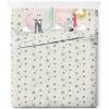 image:imageJay Franco Sheet Set with Fitted Flat Sheets amp Pillow Cover  UltraSoft Bedding with Pillowcase for Room Decor White  Star Wars 3 Piece TwinBeige  Nightmare Before Christmas