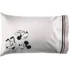 image:imageJay Franco Sheet Set with Fitted Flat Sheets amp Pillow Cover  UltraSoft Bedding with Pillowcase for Room Decor White  Star Wars 3 Piece TwinBlack  Mickey and Friends