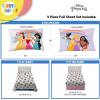 image:imageSunny Side Up Kids Sheet Set with Fitted Flat Sheets amp Pillow Cover  UltraSoft Bedding with Pillowcase for Room Decor White  The Mandalorian 3 Piece TwinWhite  Princess