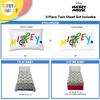 image:imageSunny Side Up Kids Sheet Set with Fitted Flat Sheets amp Pillow Cover  UltraSoft Bedding with Pillowcase for Room Decor White  The Mandalorian 3 Piece TwinMulti  Mickey Mouse