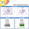image:imageSunny Side Up Kids Sheet Set with Fitted Flat Sheets amp Pillow Cover  UltraSoft Bedding with Pillowcase for Room Decor White  The Mandalorian 3 Piece TwinWhite  Flutter