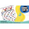 image:imageSunny Side Up Kids Sheet Set with Fitted Flat Sheets amp Pillow Cover  UltraSoft Bedding with Pillowcase for Room Decor White  The Mandalorian 3 Piece TwinWhite  Construction Zone