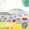 image:imageSunny Side Up Kids Sheet Set with Fitted Flat Sheets amp Pillow Cover  UltraSoft Bedding with Pillowcase for Room Decor White  The Mandalorian 3 Piece TwinWhite  on the Go