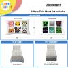 image:imageSunny Side Up Kids Sheet Set with Fitted Flat Sheets amp Pillow Cover  UltraSoft Bedding with Pillowcase for Room Decor White  The Mandalorian 3 Piece TwinWhite  Minecraft