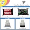 image:imageSunny Side Up Kids Sheet Set with Fitted Flat Sheets amp Pillow Cover  UltraSoft Bedding with Pillowcase for Room Decor White  The Mandalorian 3 Piece TwinWhite  Monster Jam