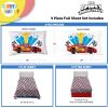 image:imageSunny Side Up Kids Sheet Set with Fitted Flat Sheets amp Pillow Cover  UltraSoft Bedding with Pillowcase for Room Decor White  The Mandalorian 3 Piece TwinMulti  Cars