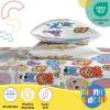 image:imageSunny Side Up Kids Sheet Set with Fitted Flat Sheets amp Pillow Cover  UltraSoft Bedding with Pillowcase for Room Decor White  The Mandalorian 3 Piece TwinMulti  Cocomelon
