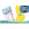 image:imageSunny Side Up Kids Sheet Set with Fitted Flat Sheets amp Pillow Cover  UltraSoft Bedding with Pillowcase for Room Decor White  The Mandalorian 3 Piece TwinWhite  Magic Castle