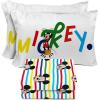 image:imageSunny Side Up Kids Sheet Set with Fitted Flat Sheets amp Pillow Cover  UltraSoft Bedding with Pillowcase for Room Decor White  The Mandalorian 3 Piece TwinMulti  Mickey Mouse