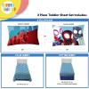 image:imageSunny Side Up Kids Sheet Set with Fitted Flat Sheets amp Pillow Cover  UltraSoft Bedding with Pillowcase for Room Decor White  The Mandalorian 3 Piece TwinBlue  Spiderman