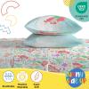 image:imageSunny Side Up Kids Sheet Set with Fitted Flat Sheets amp Pillow Cover  UltraSoft Bedding with Pillowcase for Room Decor White  The Mandalorian 3 Piece TwinMulti  Little Mermaid