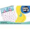 image:imageSunny Side Up Kids Sheet Set with Fitted Flat Sheets amp Pillow Cover  UltraSoft Bedding with Pillowcase for Room Decor White  The Mandalorian 3 Piece TwinWhite  Magic Castle