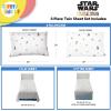 image:imageSunny Side Up Kids Sheet Set with Fitted Flat Sheets amp Pillow Cover  UltraSoft Bedding with Pillowcase for Room Decor White  The Mandalorian 3 Piece TwinWhite  the Mandalorian