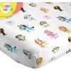 image:imageSunny Side Up Kids Sheet Set with Fitted Flat Sheets amp Pillow Cover  UltraSoft Bedding with Pillowcase for Room Decor White  The Mandalorian 3 Piece TwinWhite  Bluey