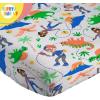 image:imageSunny Side Up Kids Sheet Set with Fitted Flat Sheets amp Pillow Cover  UltraSoft Bedding with Pillowcase for Room Decor White  The Mandalorian 3 Piece TwinGray  Blippi