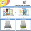image:imageSunny Side Up Kids Sheet Set with Fitted Flat Sheets amp Pillow Cover  UltraSoft Bedding with Pillowcase for Room Decor White  The Mandalorian 3 Piece TwinMulti  Young Jedi Adventures