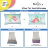 image:imageSunny Side Up Kids Sheet Set with Fitted Flat Sheets amp Pillow Cover  UltraSoft Bedding with Pillowcase for Room Decor White  The Mandalorian 3 Piece TwinMulti  Little Mermaid