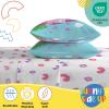 image:imageSunny Side Up Kids Sheet Set with Fitted Flat Sheets amp Pillow Cover  UltraSoft Bedding with Pillowcase for Room Decor White  The Mandalorian 3 Piece TwinWhite  Magic Castle