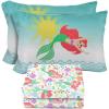 image:imageSunny Side Up Kids Sheet Set with Fitted Flat Sheets amp Pillow Cover  UltraSoft Bedding with Pillowcase for Room Decor White  The Mandalorian 3 Piece TwinMulti  Little Mermaid