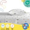 image:imageSunny Side Up Kids Sheet Set with Fitted Flat Sheets amp Pillow Cover  UltraSoft Bedding with Pillowcase for Room Decor White  The Mandalorian 3 Piece TwinWhite  the Mandalorian