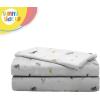 image:imageSunny Side Up Kids Sheet Set with Fitted Flat Sheets amp Pillow Cover  UltraSoft Bedding with Pillowcase for Room Decor White  The Mandalorian 3 Piece TwinWhite  the Mandalorian