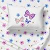 image:imageSunny Side Up Kids Sheet Set with Fitted Flat Sheets amp Pillow Cover  UltraSoft Bedding with Pillowcase for Room Decor White  The Mandalorian 3 Piece TwinWhite  Flutter