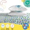 image:imageSunny Side Up Kids Sheet Set with Fitted Flat Sheets amp Pillow Cover  UltraSoft Bedding with Pillowcase for Room Decor White  The Mandalorian 3 Piece TwinMulti  Dino Roar